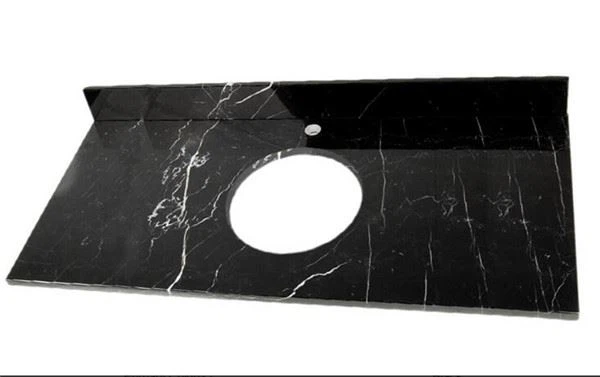 black marble kitchen countertops for vanity
