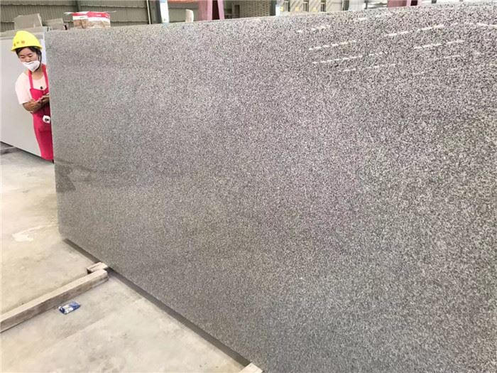 Crystal white granite G603 granite slab polished