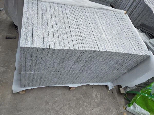 Light grey granite G603 floor tiles manufactory