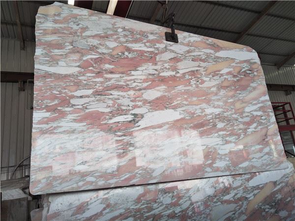pink marble stone