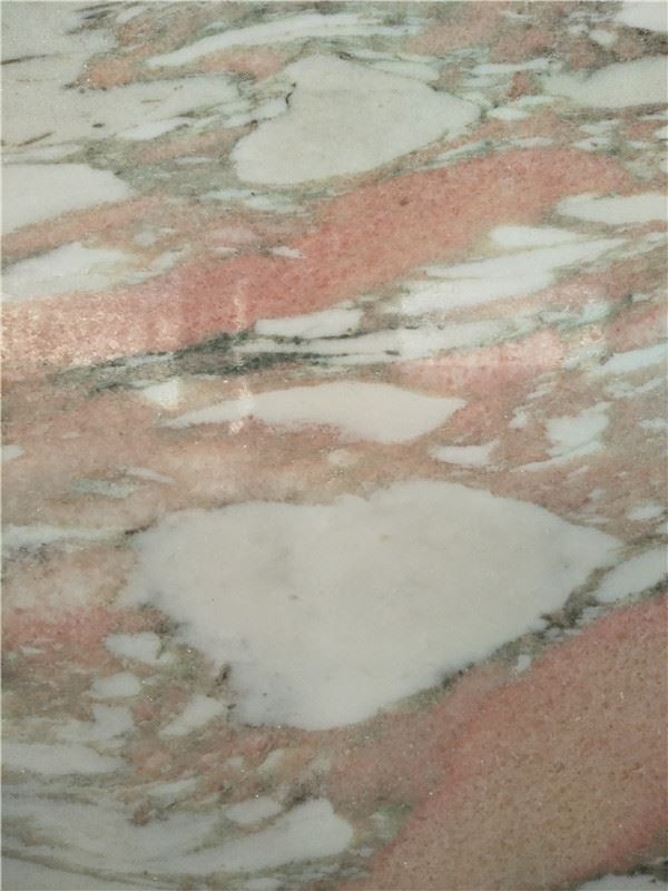 pink marble stone polished