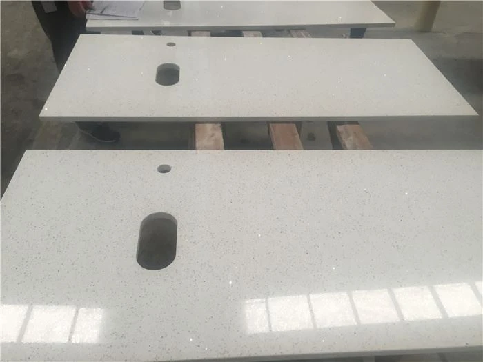 milky white quartz sparkle for kitchen