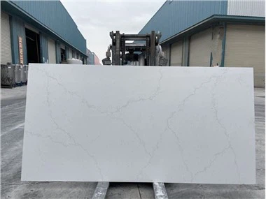 Alabaster hvit kvartsplate