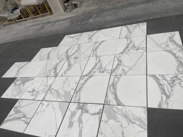 white marble wall tiles