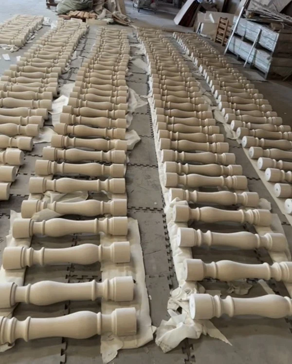 Beige Limestone Balustrade