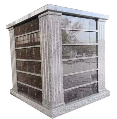 96 Nisje Grå Granitt Square Columbarium