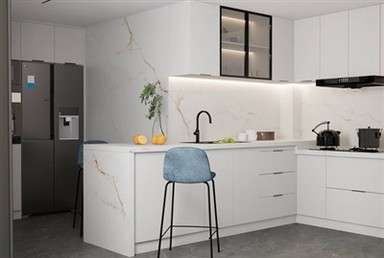 Calacatta gull sintret stein benkeplate